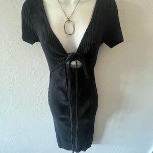 SOLD NWT Zara ribbed dress